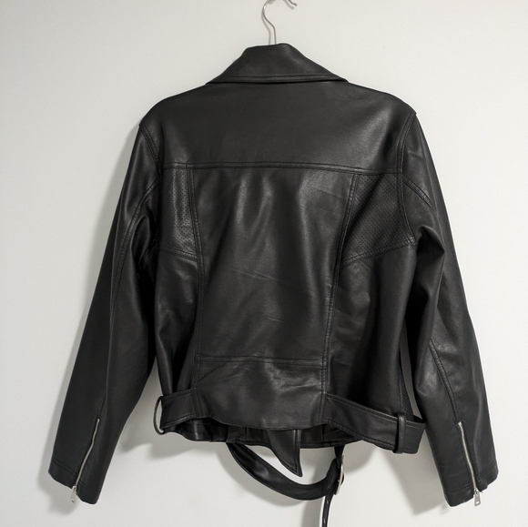 Leather Bomber Jacket - Picture 5 of 5